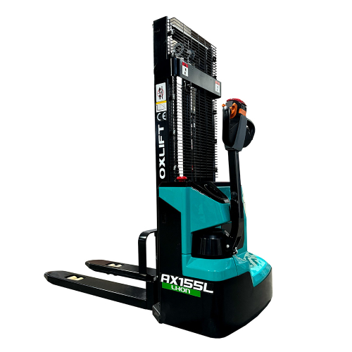 Самоходный штабелер OXLIFT AX155L 3000 мм 1550 кг Li-ion 100Ah 1