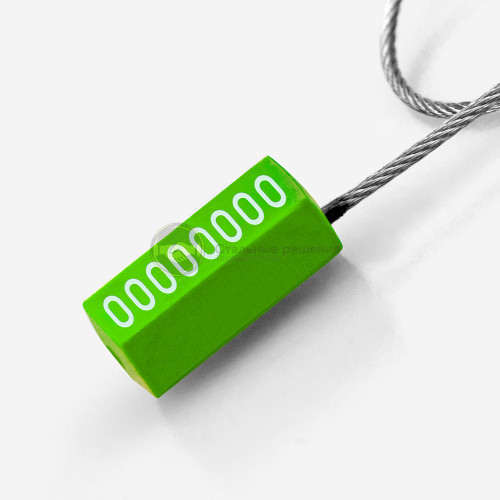 Пломба силовая Призма 1,8 300 мм цвет зеленый 4
