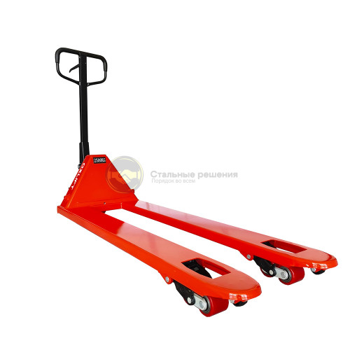 Ручная гидравлическая тележка длинновильная OXLIFT OX25-L1500 1500 мм 2500 кг 1