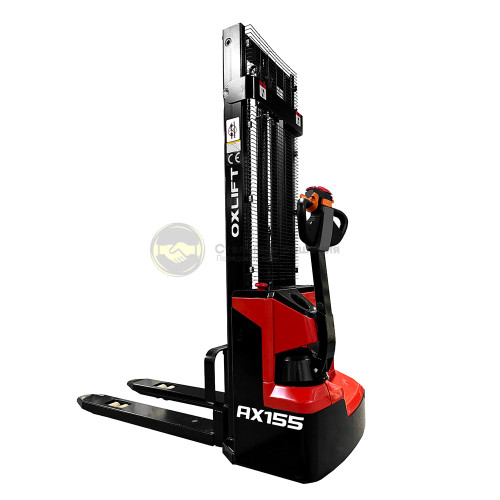 Самоходный Штабелер OXLIFT AX155 2500 мм 1550 кг Gel 120Ah
