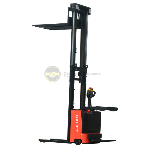 Самоходный штабелер OXLIFT BX20-4X 3600 мм 2000 кг с платформой для оператора с двумя гидроузлами 4