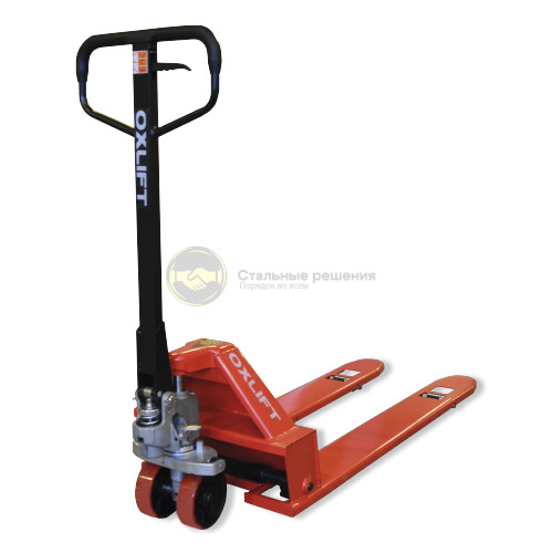 Ручная гидравлическая тележка низкопрофильная OXLIFT OX20-L51 51 мм 2000 кг
