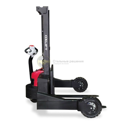 Самоходный штабелер для бездорожья OXLIFT AX1516RT 1600 мм 1500 кг 2